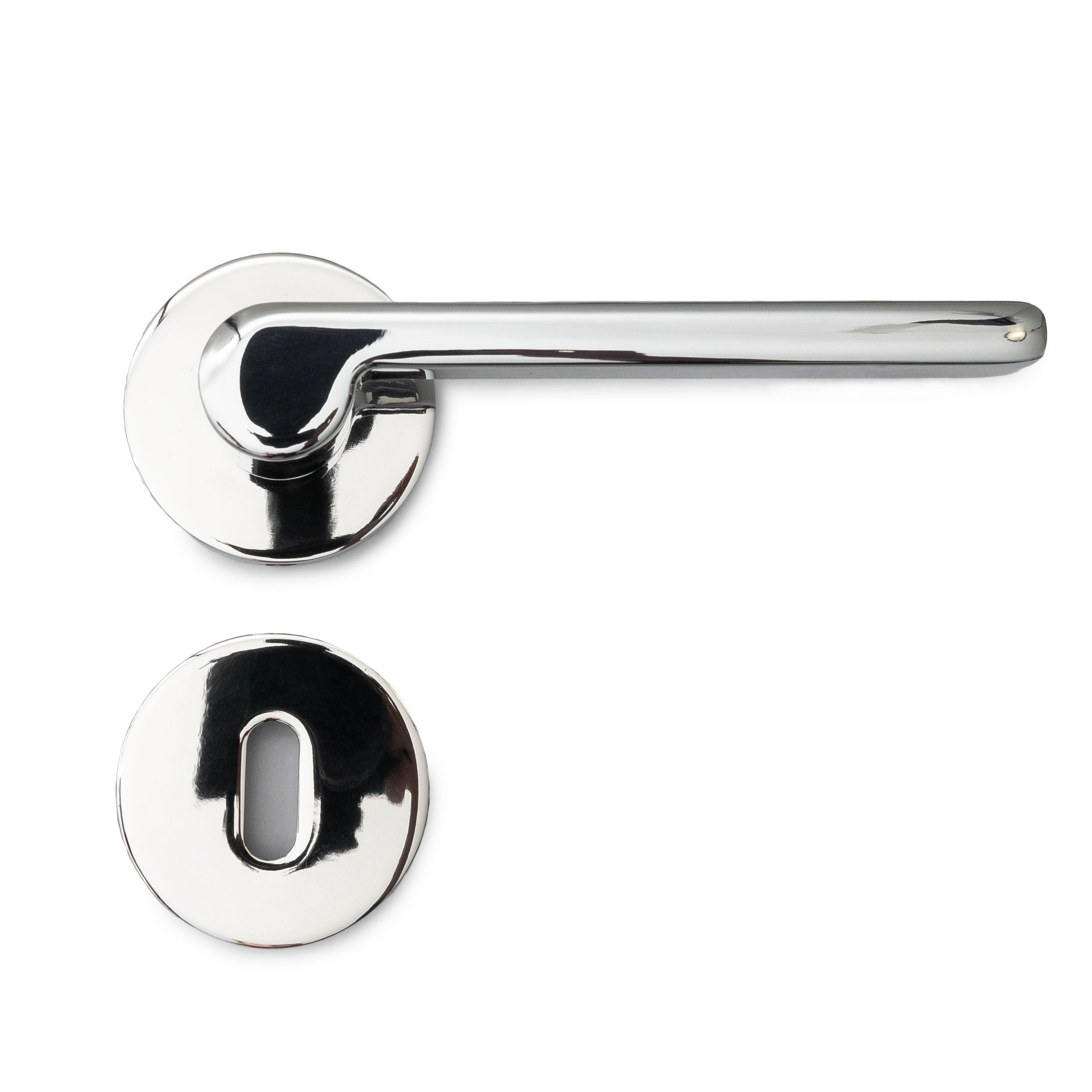 Dörrhandtag Skottorp Blank Silver