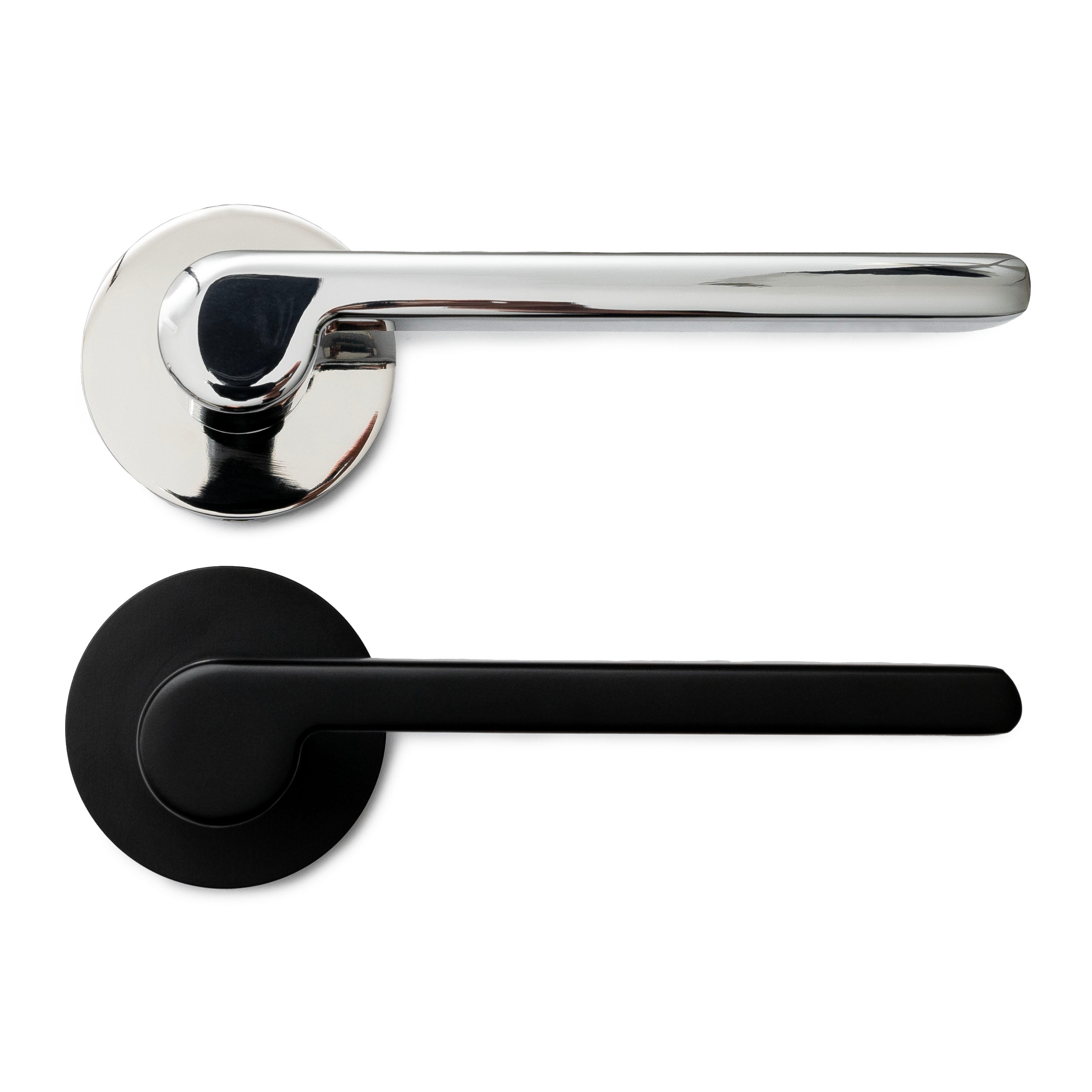 Dörrhandtag Skottorp Blank Silver