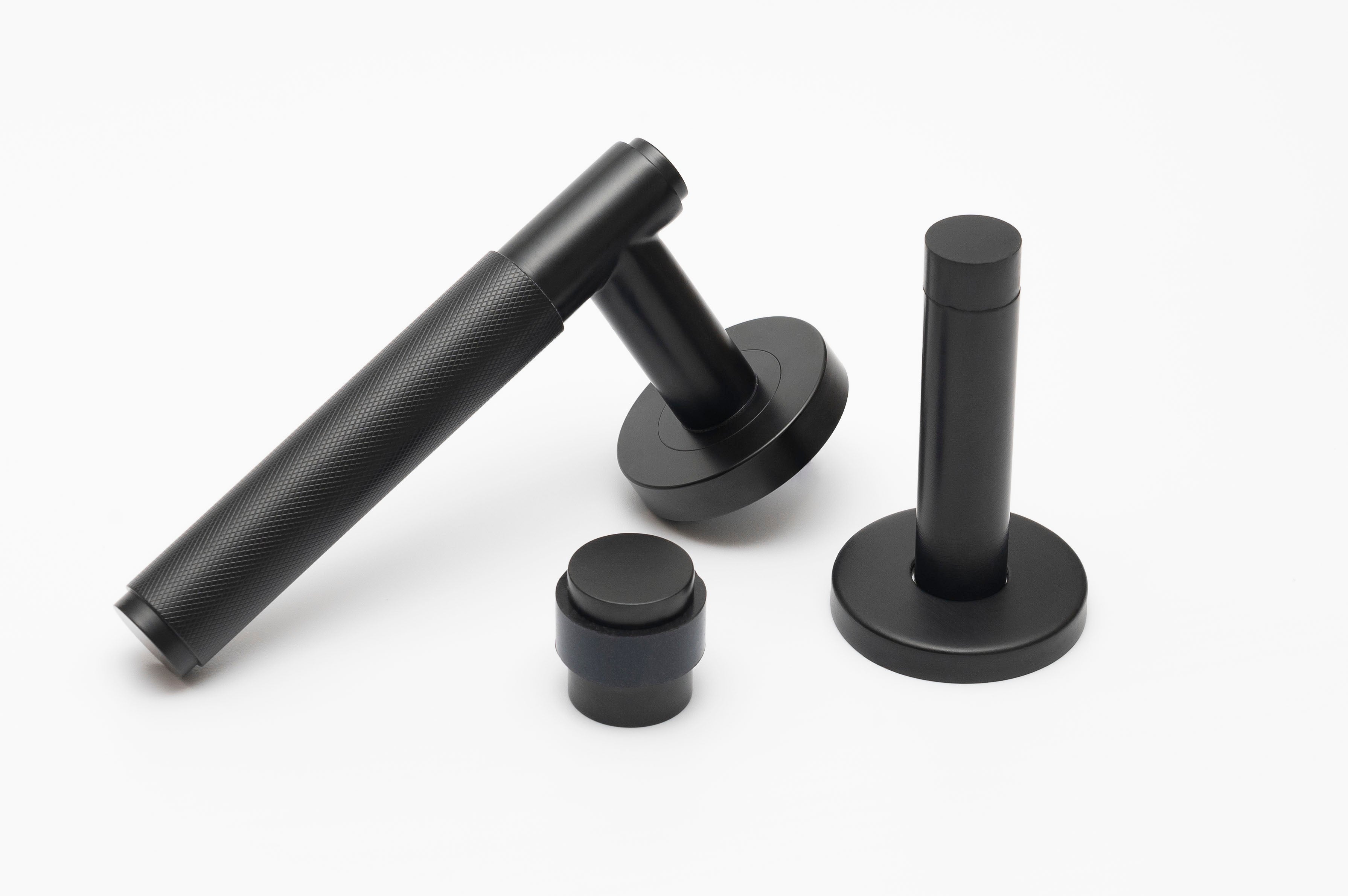 Dörrhandtag Skurup Svart - Knokkbeslag