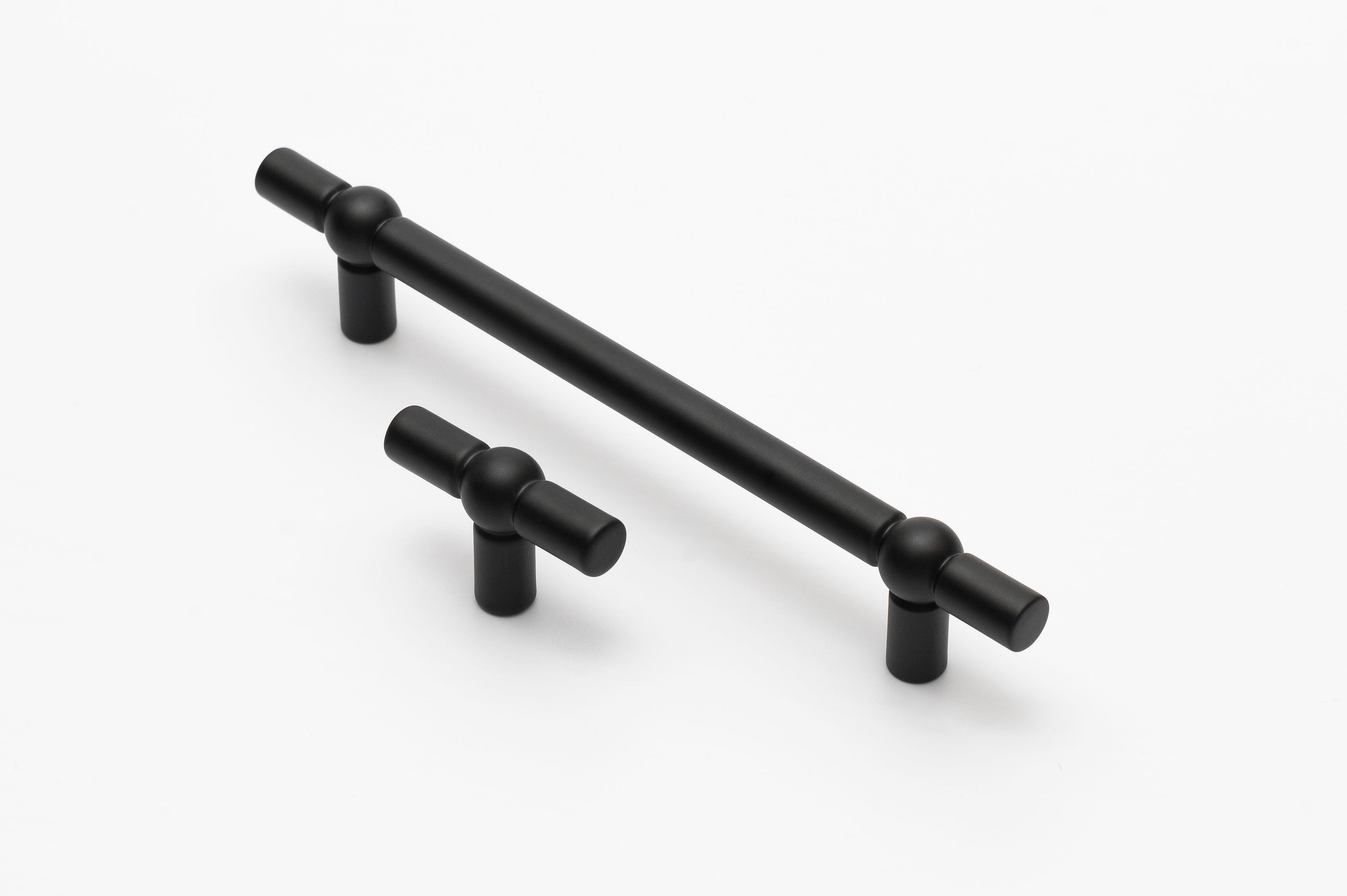 Handtag Borrby Svart - Knokkbeslag