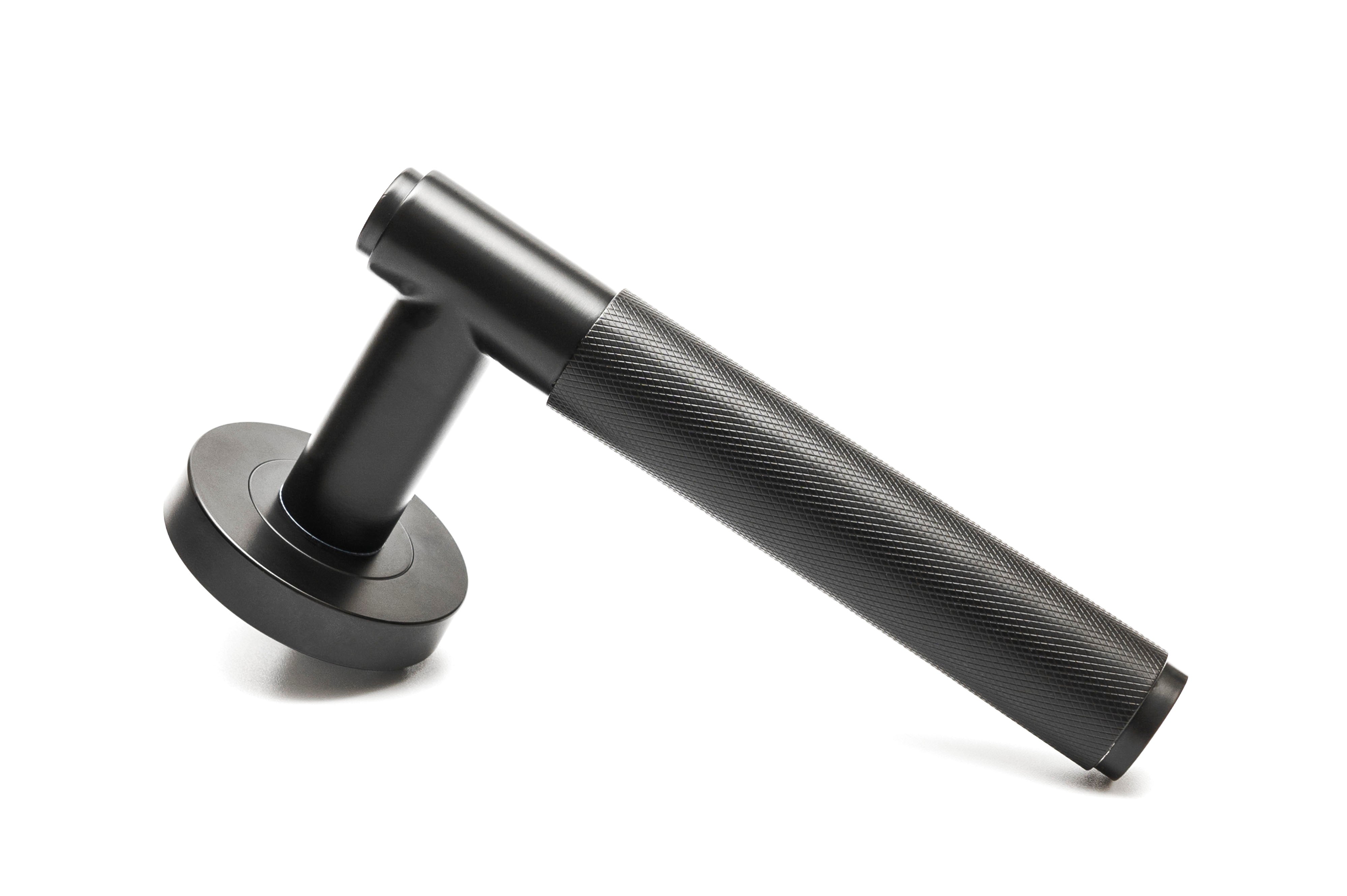 Dörrhandtag Skurup Svart - Knokkbeslag